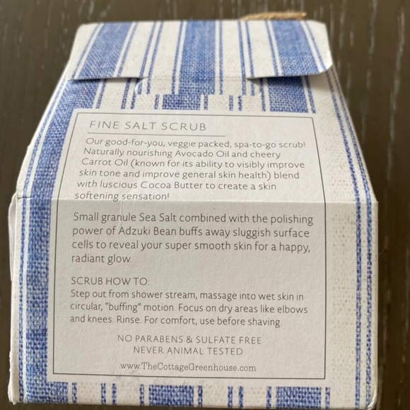 The Cottage Greenhouse Fine Salt Scrub - Picture 5 of 5